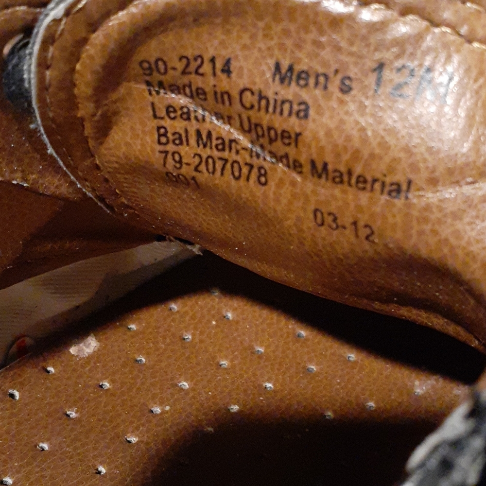 Men Dockers Gordon Leather Oxfords 12M - Picture 6 of 11